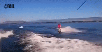 Water Skiing GIF - Water Skiing Fail Ouch GIFs