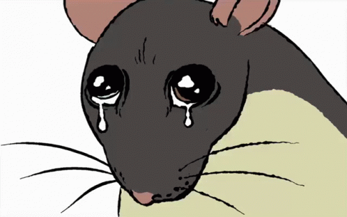 Sad Rat Crying Rat GIF - Sad Rat Crying Rat Profound Sadness GIFs