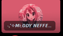 a picture of a girl with the words " młody neffe " below her