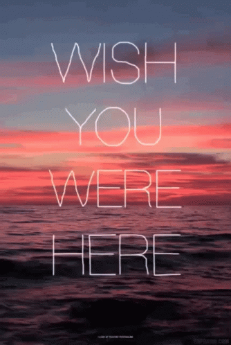 Wish You Were Here I Miss You GIF - Wish You Were Here I Miss You The Feels GIFs
