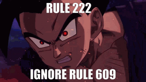 Dragon Ball Rules GIF - Dragon Ball Rules Ignore GIFs