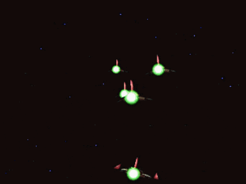 a screenshot of a video game with the letter n in the center