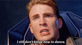Steve Rogers Dont Know How Todance GIF - Steve Rogers Dont Know How Todance Chris Evans GIFs