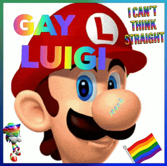 Luigi Red Luigi GIF - Luigi Red Luigi Gay GIFs