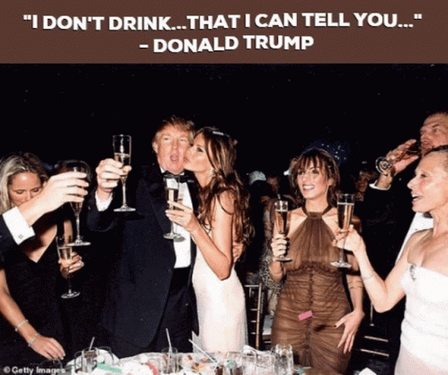Drink Trump GIF - Drink Trump Politics GIFs