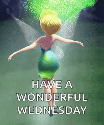 Tinkerbellsparkling Wings GIF - Tinkerbellsparkling Wings Have A Wonderful Wednesday GIFs