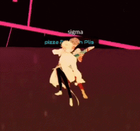 a video game character with the name sigma written on the bottom