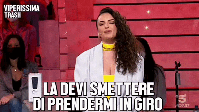Viperissima Amici20amici Di Maria De Filippi Trash Arisa GIF
