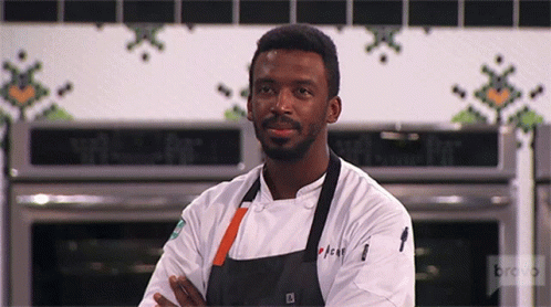 Smiling Top Chef GIF - Smiling Top Chef Listening GIFs
