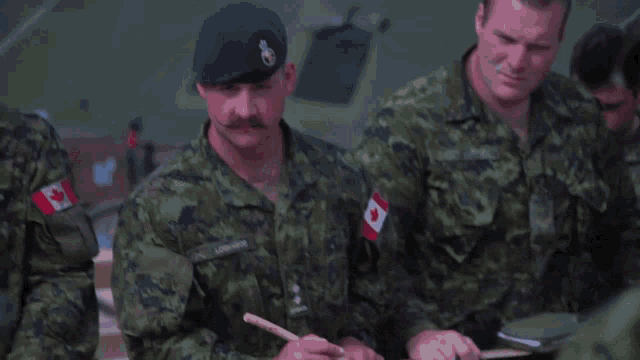 Canada Flag Canadian Military GIF - Canada Flag Canadian Military Military GIFs