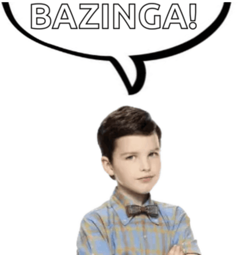 Bazinga Bubble Speech Meme - Bazinga Bubble speech Funny - Discover ...