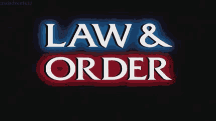 a black background with the words law & order facebook bronco investigation