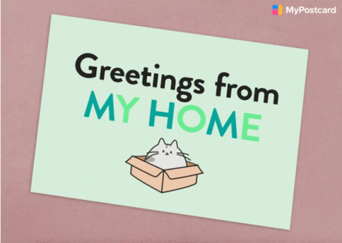 Greetings From Home Mypostcard GIF - Greetings From Home Mypostcard Quarantine GIFs