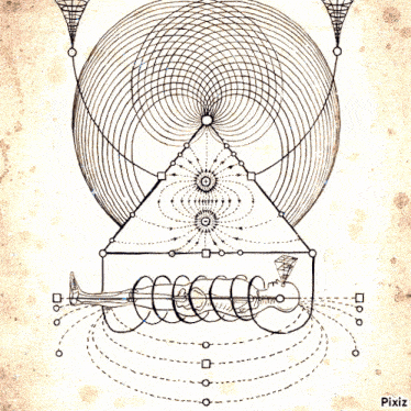 a black and white drawing of a pyramid with the word pixiz at the bottom