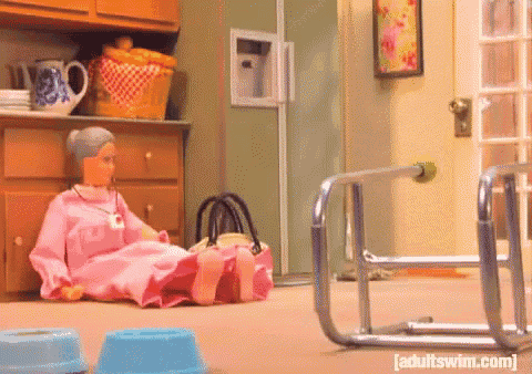 I'Ve Fallen And I Can'T Get Up GIF - Adult Swim GIFs