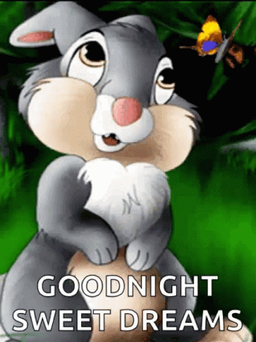 Good Night Bunny GIF - Good Night Bunny Disney GIFs