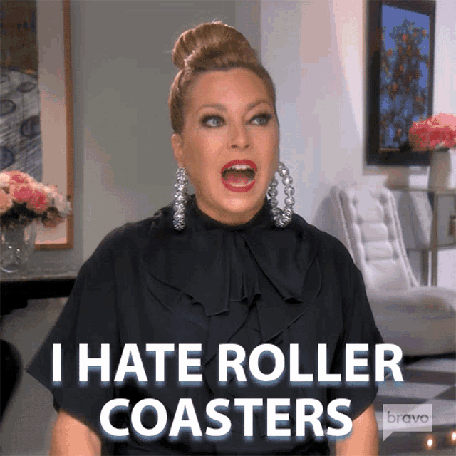 I Hate Roller Coasters Real Housewives Of Beverly Hills GIF - I Hate Roller Coasters Real Housewives Of Beverly Hills I Hate Riding Roller Coasters GIFs