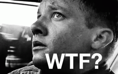 Wtf GIF - Wtf What The Fuck Jeremy Renner GIFs