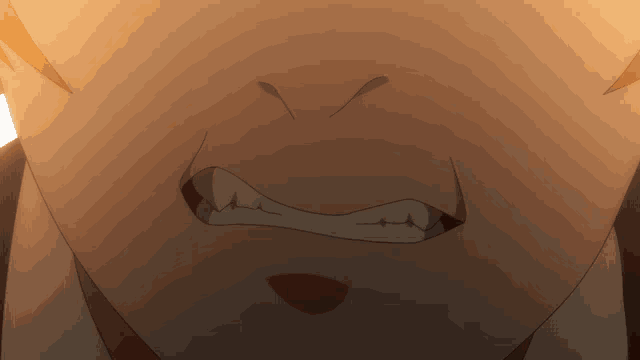 a close up of a man 's face with a very angry expression