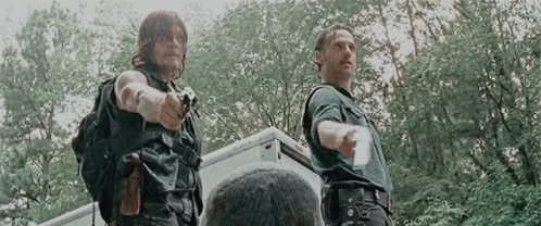Daryl Dixion Rick Grimes GIF - Daryl Dixion Rick Grimes The Walking Dead GIFs