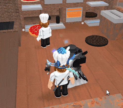 Work At A Pizza Place Roblox GIF - Work At A Pizza Place Roblox Bacon GIFs