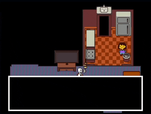 papyrus says that 's the trash can in a game