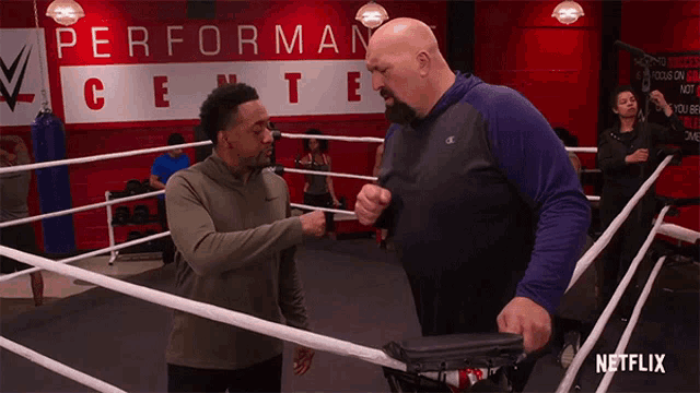 Fist Bump Paul Wight GIF