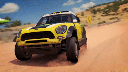 Forza Horizon 3 Mini X Raid All4 Racing Countryman GIF - Forza Horizon 3 Mini X Raid All4 Racing Countryman Off Road GIFs