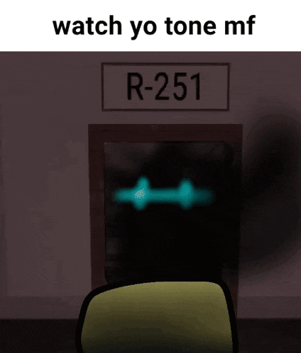 a sign that says r-251 on it