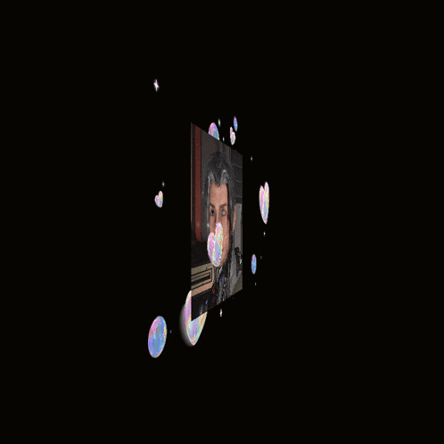 a computer generated image of a man with white hair