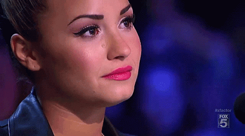 Demi Lovato Straight Face GIF - Demi Lovato Straight Face GIFs