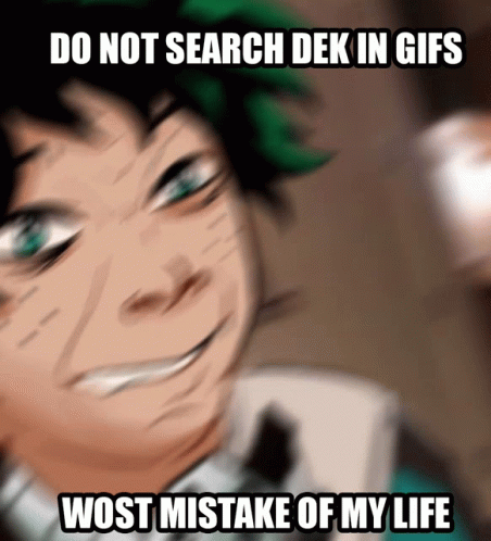 Do Not Search Dek GIF