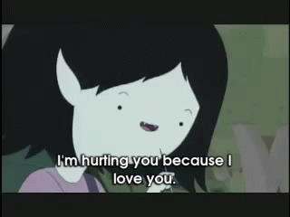 I Hurt You Becuase I Love You GIF - Adventure Time Marceline Love GIFs