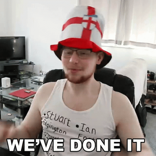 Weve Done It Ollie Dixon GIF - Weve Done It Ollie Dixon We Did It GIFs
