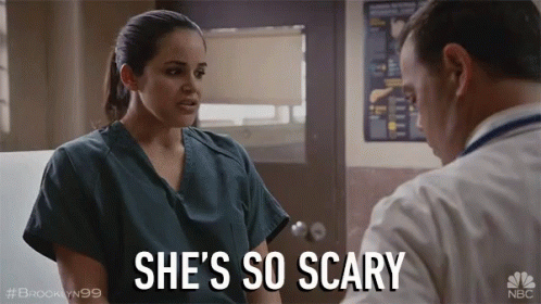 Shes So Scary Frightening GIF - Shes So Scary Frightening Terrifying GIFs