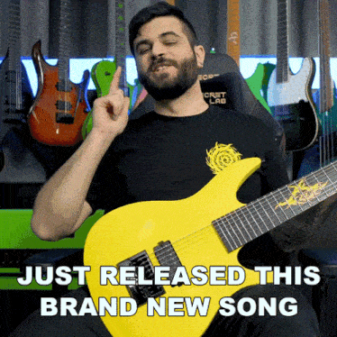 Just Released This Brand New Song Andrew Baena GIF - Just Released This Brand New Song Andrew Baena Just Launched A Brand New Song GIFs