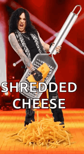 Shredded Rock GIF - Shredded Rock Cheese GIFs