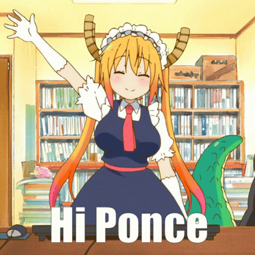 Hi Ponce Tohru GIF - Hi Ponce Tohru GIFs
