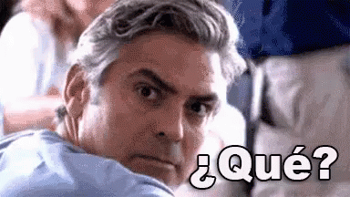 Que GIF - George Clooney What Shocked GIFs