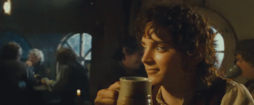 Cheers GIF - Lord Of The Rings Cheers Elijah Wood GIFs