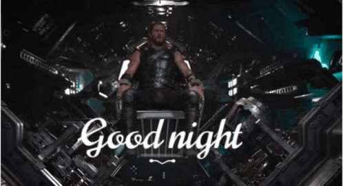 Thor Good Night GIF - Thor Good Night Dark GIFs