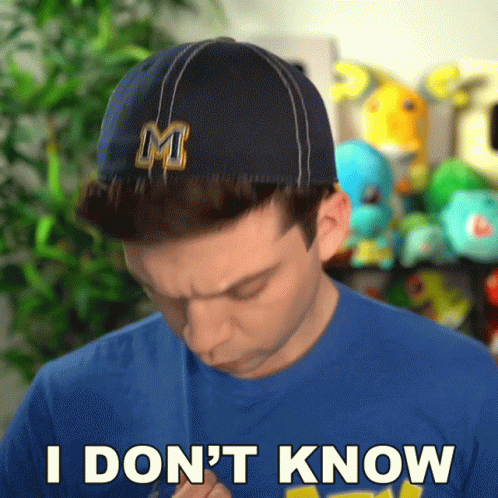 I Dont Know Michael Groth GIF - I Dont Know Michael Groth Mandjtv GIFs