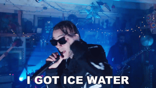I Got Ice Water Lil Skies GIF - I Got Ice Water Lil Skies Ice Water Song GIFs