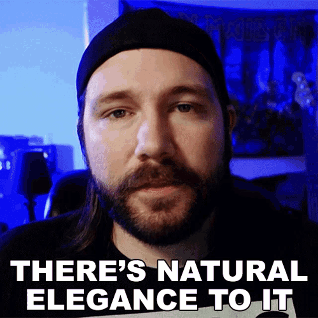 Theres Natural Elegance To It Michael Kupris GIF - Theres Natural Elegance To It Michael Kupris Become The Knight GIFs