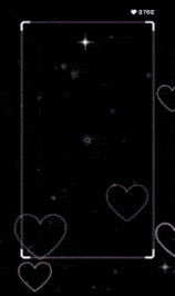 a phone screen with a black hole and the words welcome on it