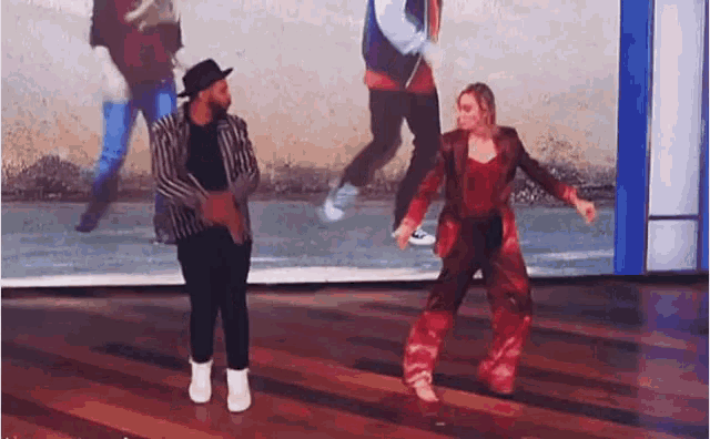 Brie Larson Dancing GIF - Brie Larson Dancing Dance Moves GIFs