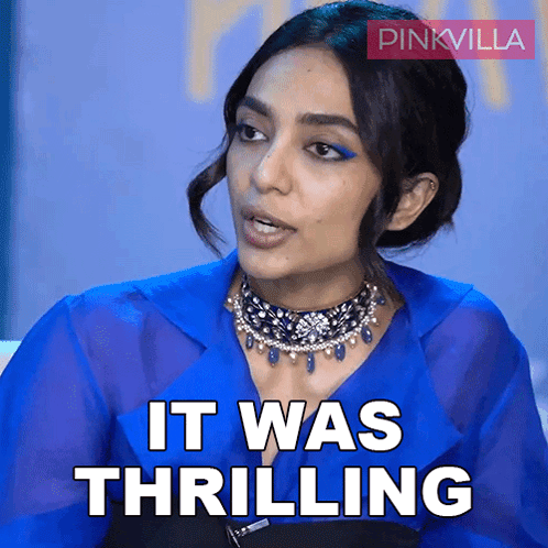 It Was Thrilling Sobhita Dhulipala GIF - It Was Thrilling Sobhita Dhulipala Pinkvilla GIFs
