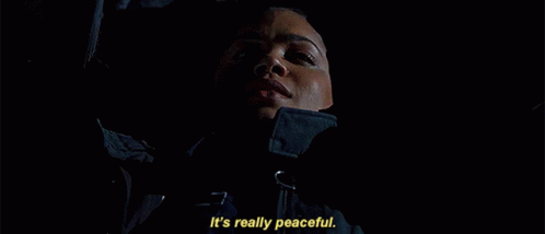 Station19 Victoria Hughes GIF - Station19 Victoria Hughes Its Really Peaceful GIFs