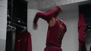 George Hill Getting Dressed GIF - Getting Dressed Getting Ready Game Ready GIFs