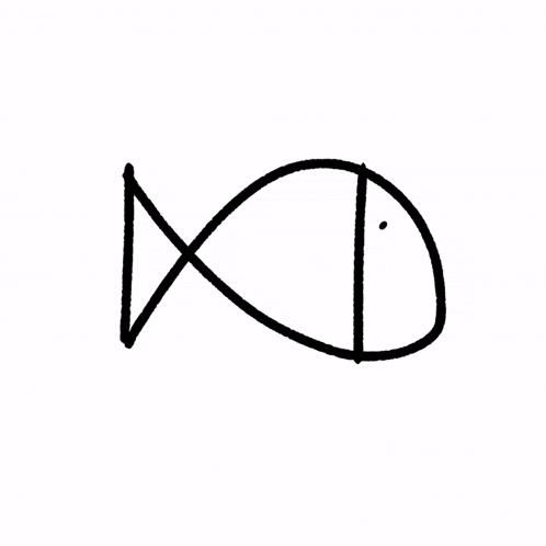 a white background with a shadow of a black object